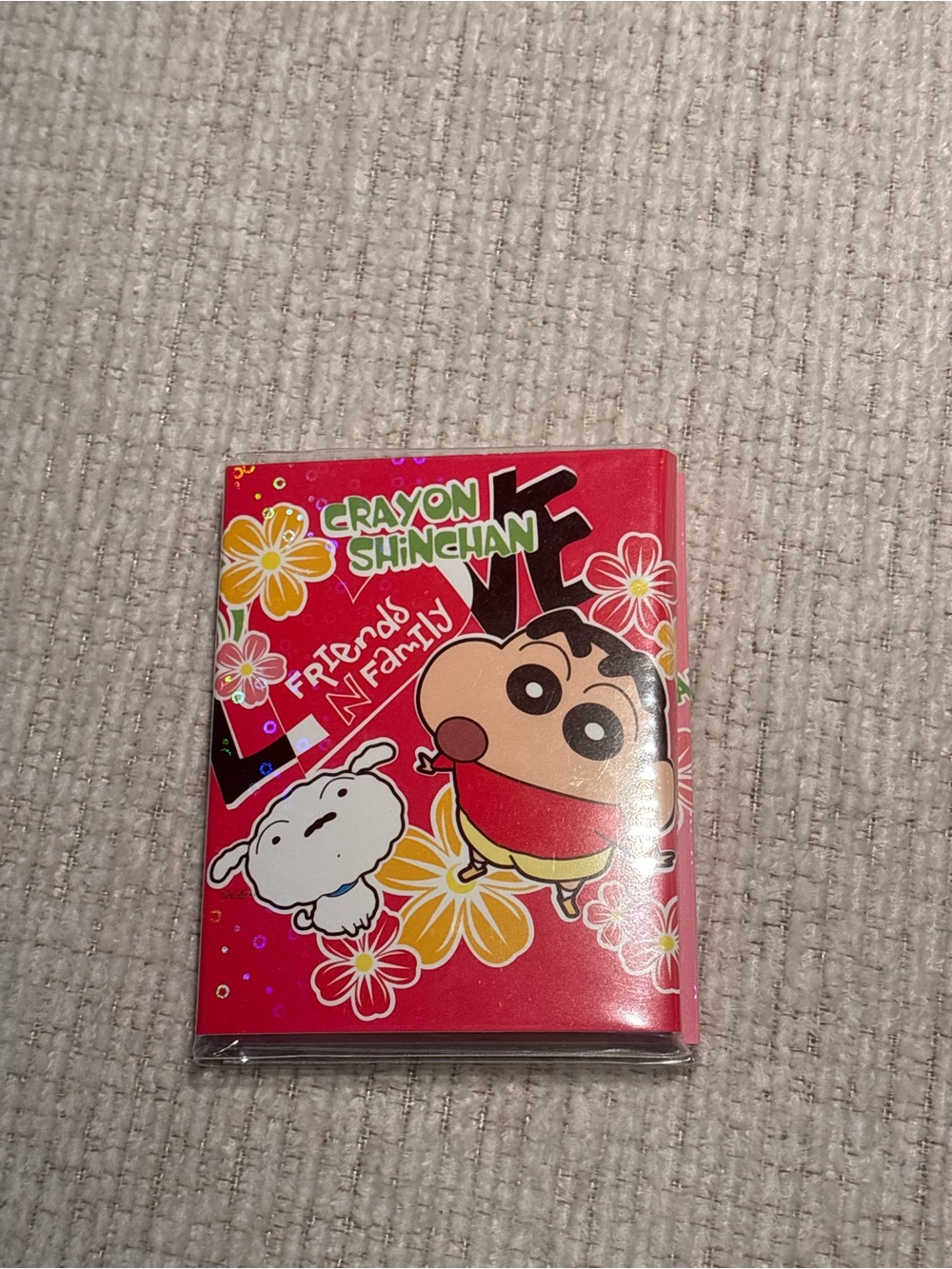 Crayon Shin-chan Red Party Favor Notebook - Friends N' Family